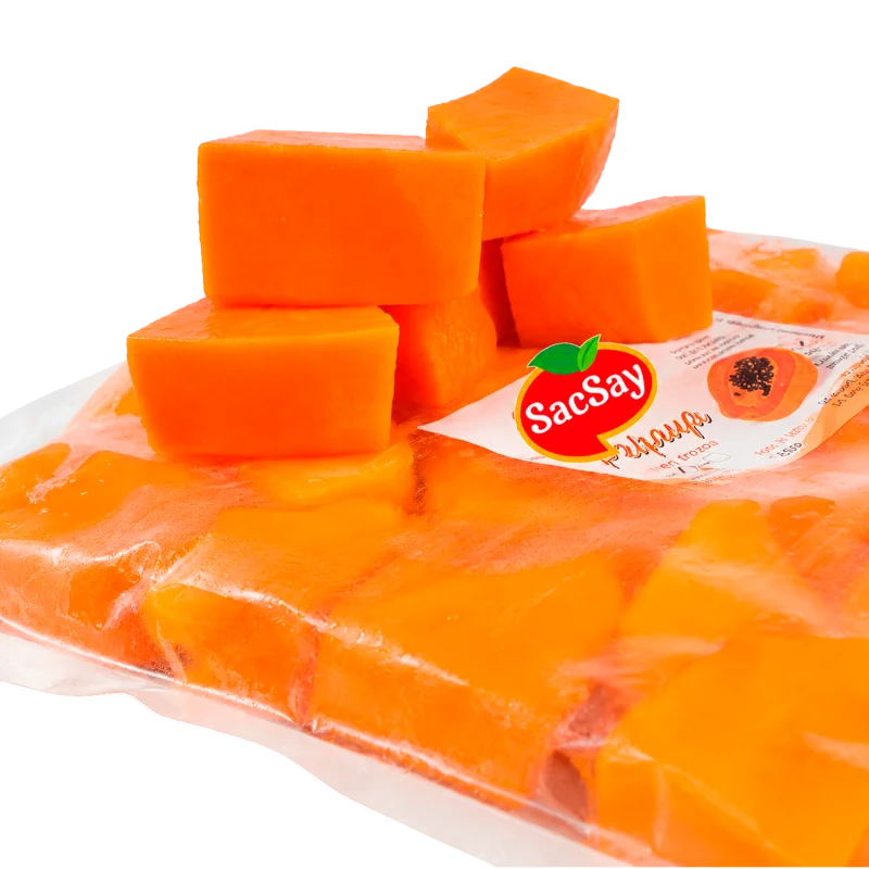 Pulpa Papaya troceada iqf | Ideal para jugos