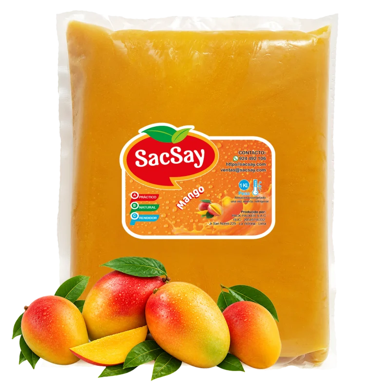 Pulpa de mango | Fruta tropical y deliciosa