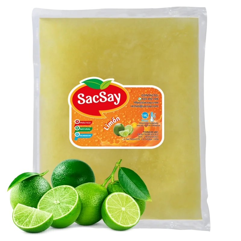 Jugo de limón Congelado🍋 Ideal para bebidas, helados y mas