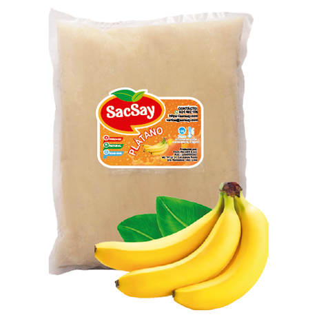 Pulpa de plátano🍌