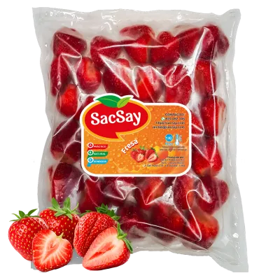 Fresas enteras iqf congeladas | Ideal para jugos y rellenos