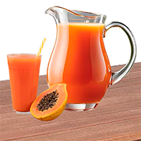 Jugo de papaya