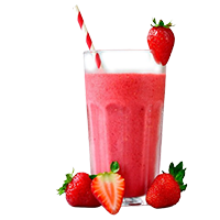 Jugo de fresa